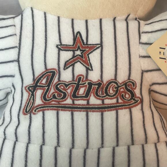 Houston Astros Team Beans Authentic Baseball Player Plush 12" - Picture 4 of 9